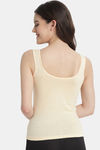 Bleeding Heart Cotton Camisole (Pack of 2) - Pink Beige — thumbnail 7